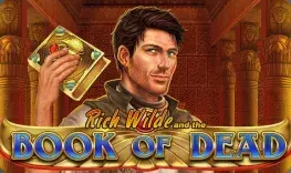 Book of Dead pokie at Richmama Casino